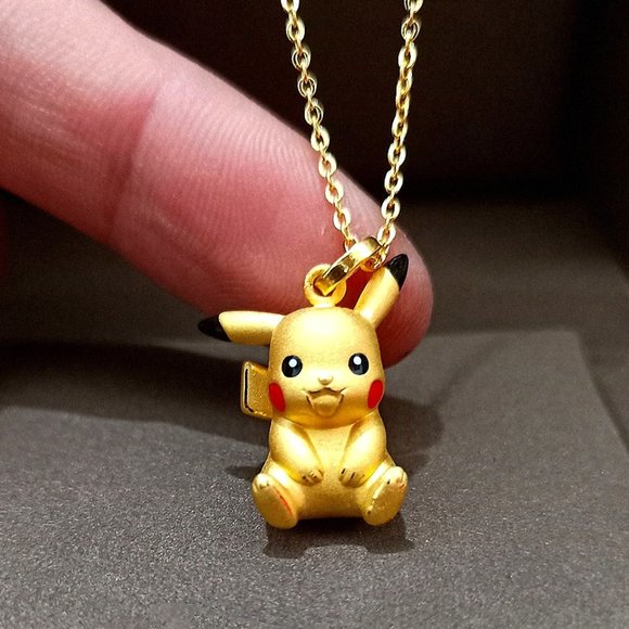 Cute Sparkling Pikachu Necklace (Unisex) - Picture 1 of 4